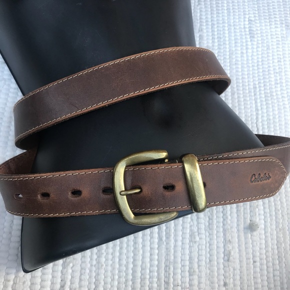 Cabela's Other - CABELA’S MENS 52” BELT BROWN BELT
